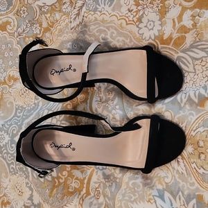 Qupid Black Heels from Lulus
